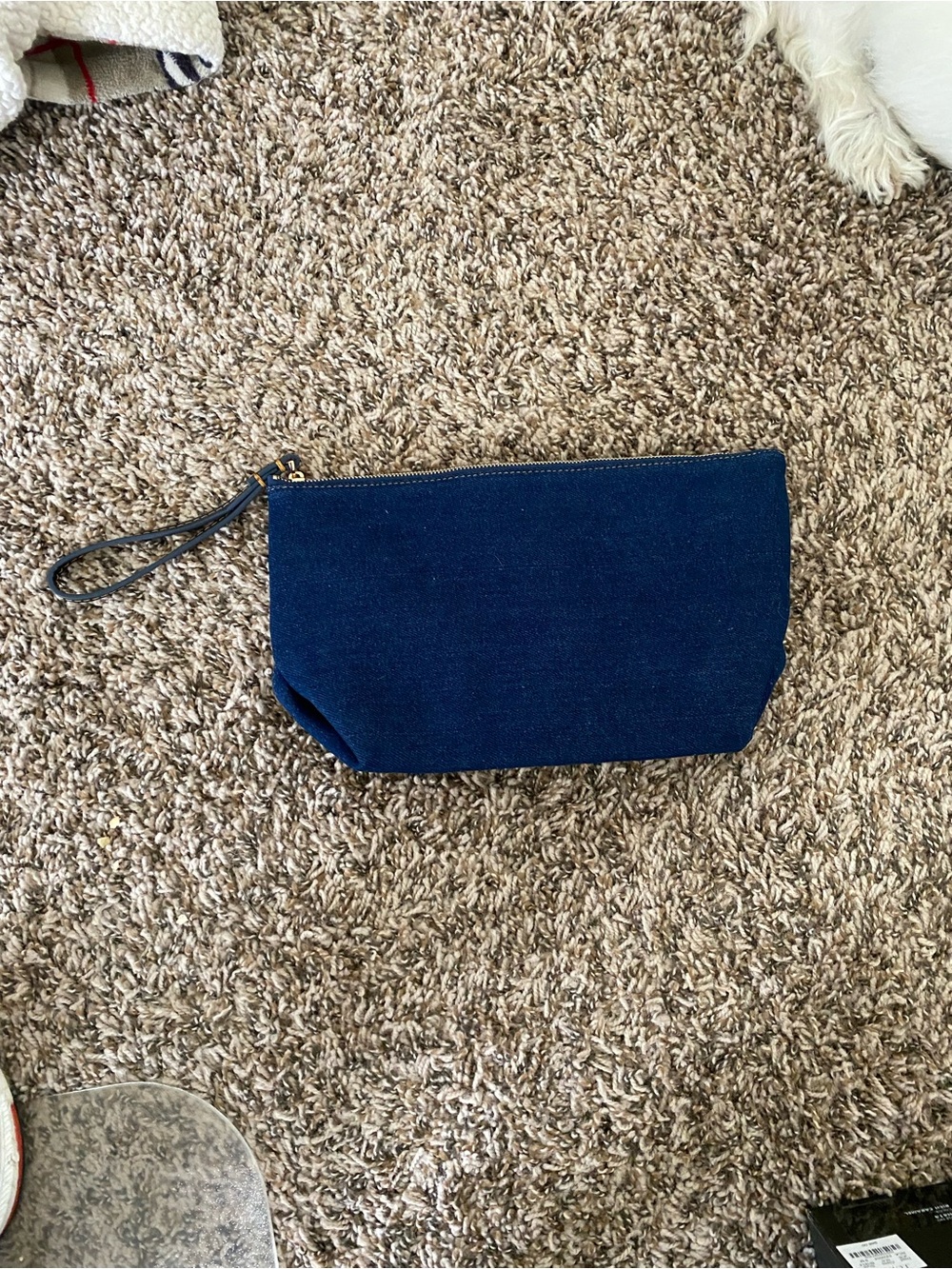 Madewell Denim Wristlet Pouch